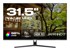 JAPANNEXT Monitor JN-V315UHDR / 31.5", 3840 x 2160, VA, 4K Ultra HD, crna